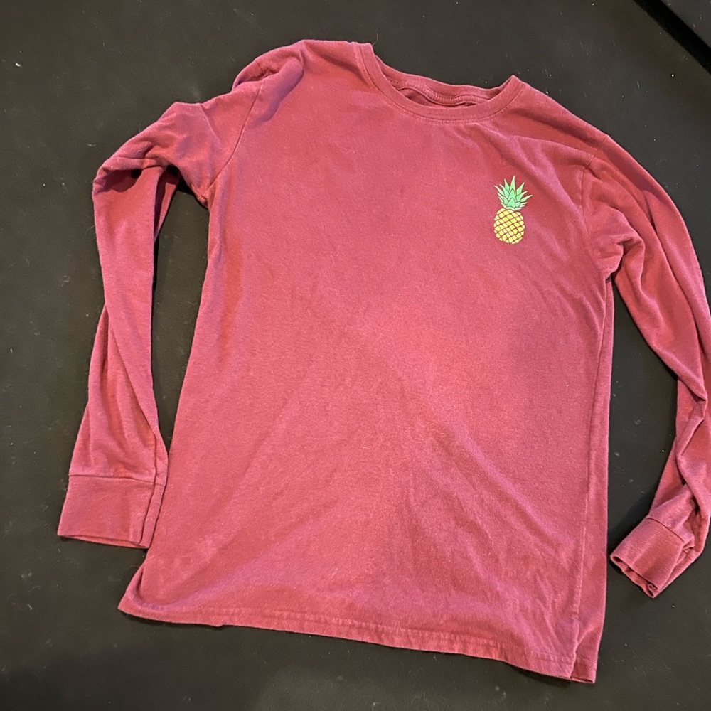 Long sleeve Cali pineapple t-shirt